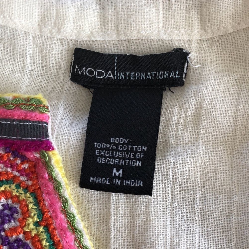 Moda International Dress size M gently used - Picture 3 of 6
